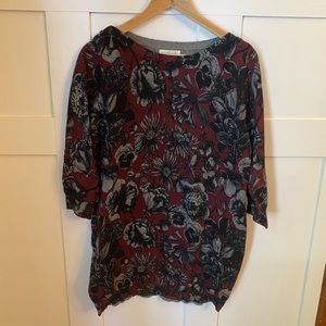 Next Floral Sweater (UK Brand) Size 16